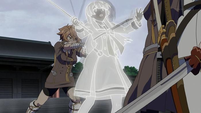 [Sword use Miko] first episode [Edge Point] Capture 158