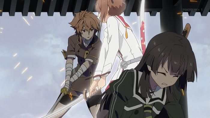 [Sword use Miko] first episode [Edge Point] Capture 160