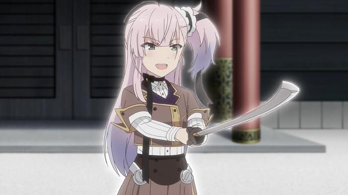 [Sword use Miko] first episode [Edge Point] Capture 166