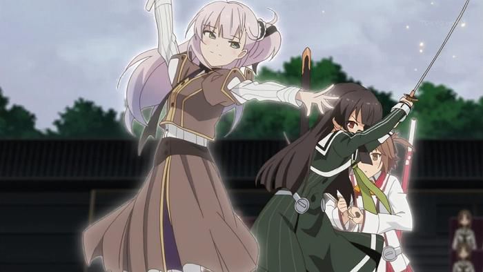 [Sword use Miko] first episode [Edge Point] Capture 167