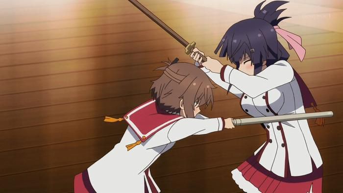 [Sword use Miko] first episode [Edge Point] Capture 17