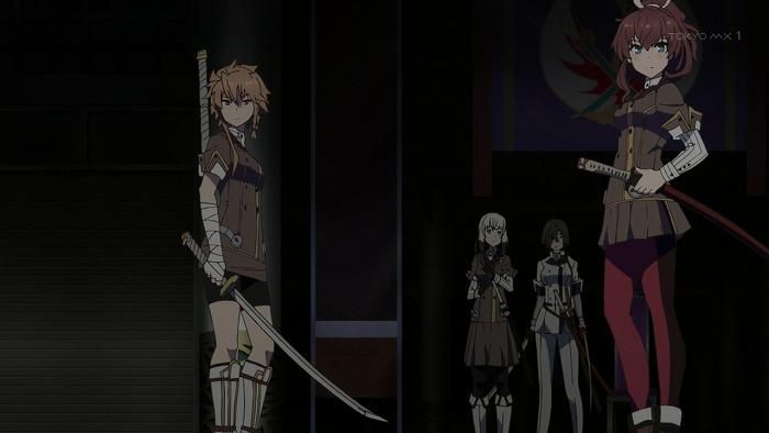 [Sword use Miko] first episode [Edge Point] Capture 171