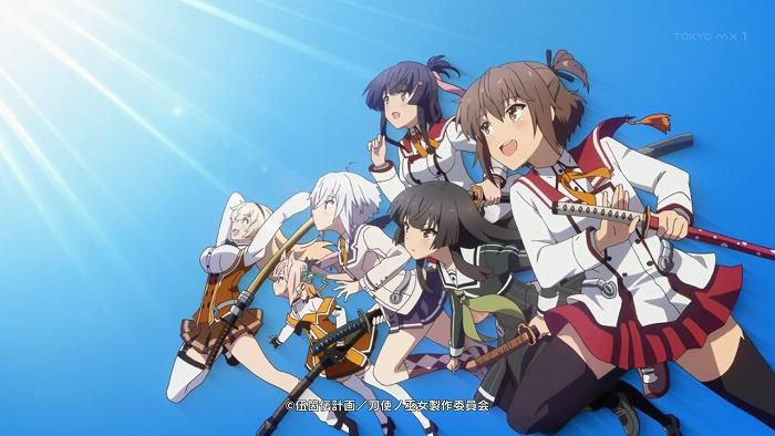 [Sword use Miko] first episode [Edge Point] Capture 177