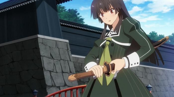 [Sword use Miko] first episode [Edge Point] Capture 50