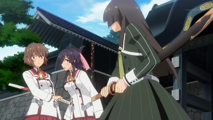 [Sword use Miko] first episode [Edge Point] Capture 51