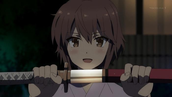 [Sword use Miko] first episode [Edge Point] Capture 73