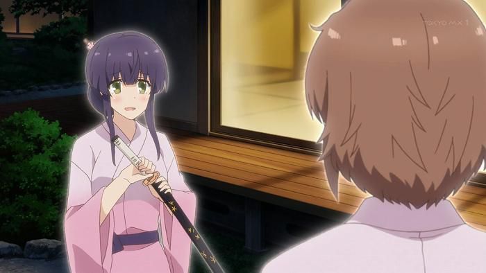 [Sword use Miko] first episode [Edge Point] Capture 77