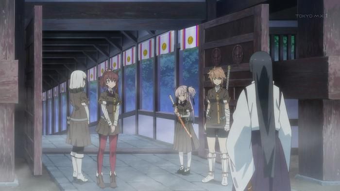 [Sword use Miko] first episode [Edge Point] Capture 83