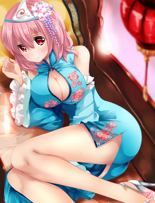 Cosplay classic China dress that slit is too erotic 19