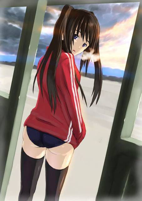 [56 pieces] two-dimensional, bloomers girl Erofeci Image Collection (* ´ totally '). 8 [Athletic Wear] 32