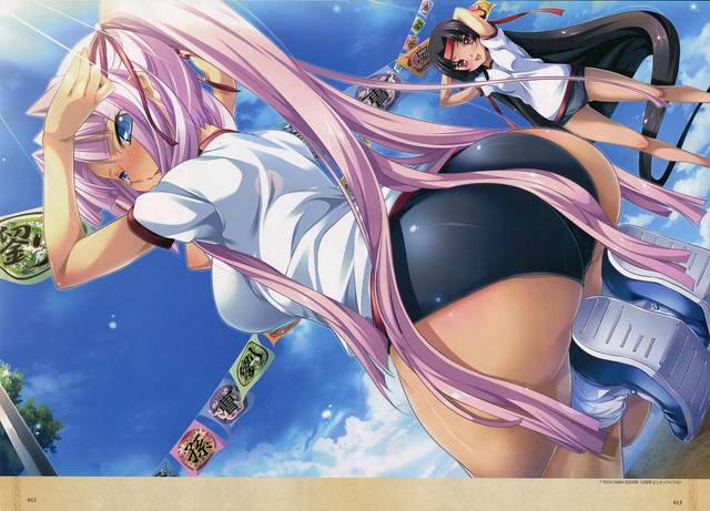 [56 pieces] two-dimensional, bloomers girl Erofeci Image Collection (* ´ totally '). 8 [Athletic Wear] 35