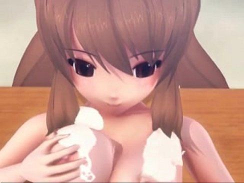 Haruhi Suzumiya 4some 3D - 9 min 12