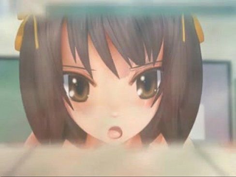 Haruhi Suzumiya 4some 3D - 9 min 24