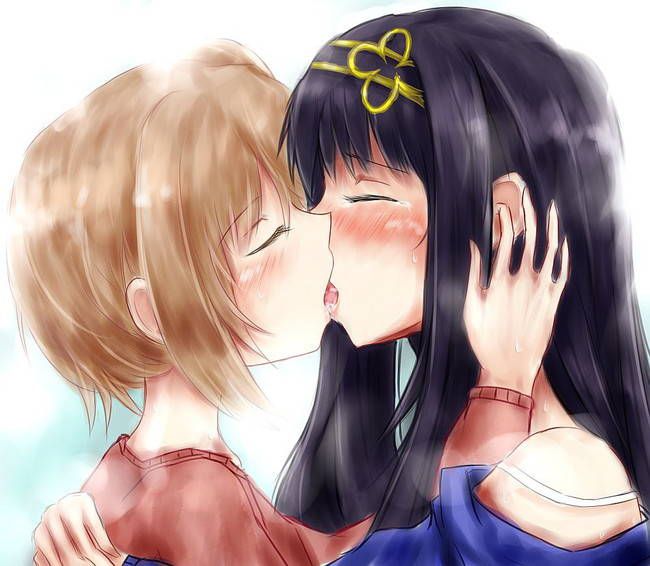 Because I want to pull it out in the erotic image of Yuri, I stick it. 8