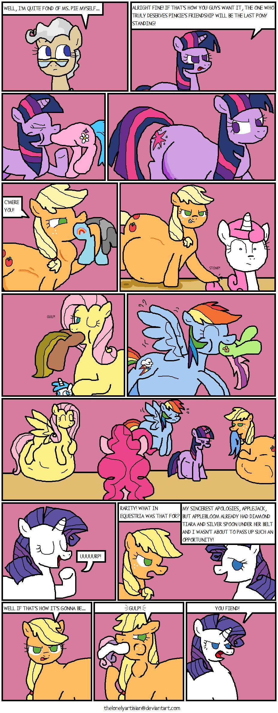 My Little Pony: Pie Eating Contest 7