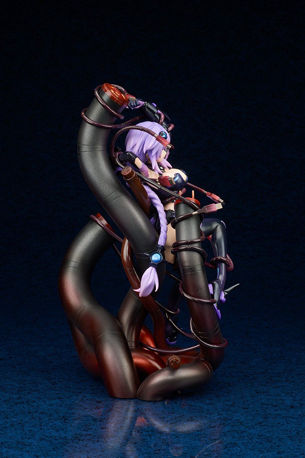 Erotic figure of state that is torn clothes in erotic tentacles of [Neptune] Purple Heart! 10