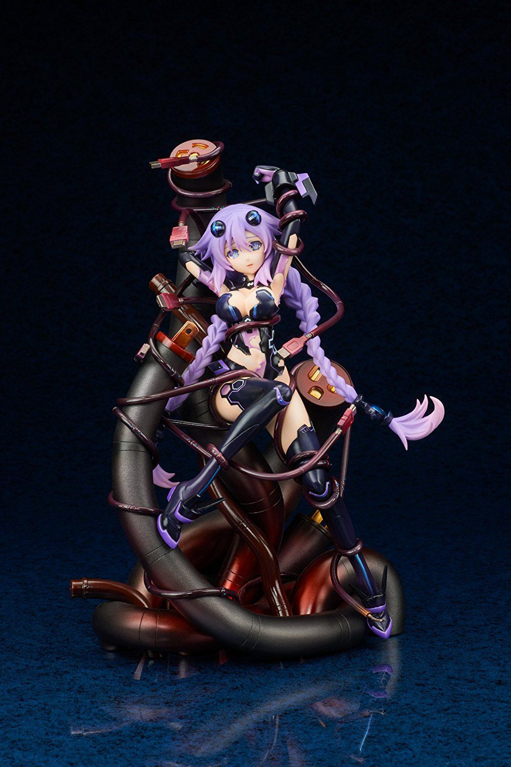 Erotic figure of state that is torn clothes in erotic tentacles of [Neptune] Purple Heart! 12