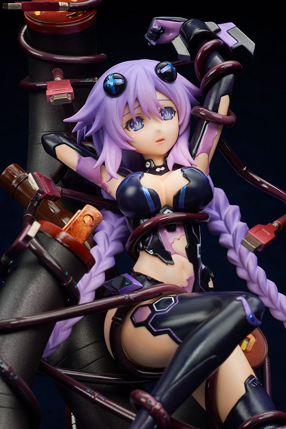 Erotic figure of state that is torn clothes in erotic tentacles of [Neptune] Purple Heart! 14