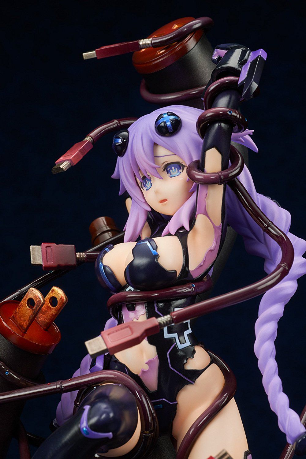 Erotic figure of state that is torn clothes in erotic tentacles of [Neptune] Purple Heart! 15