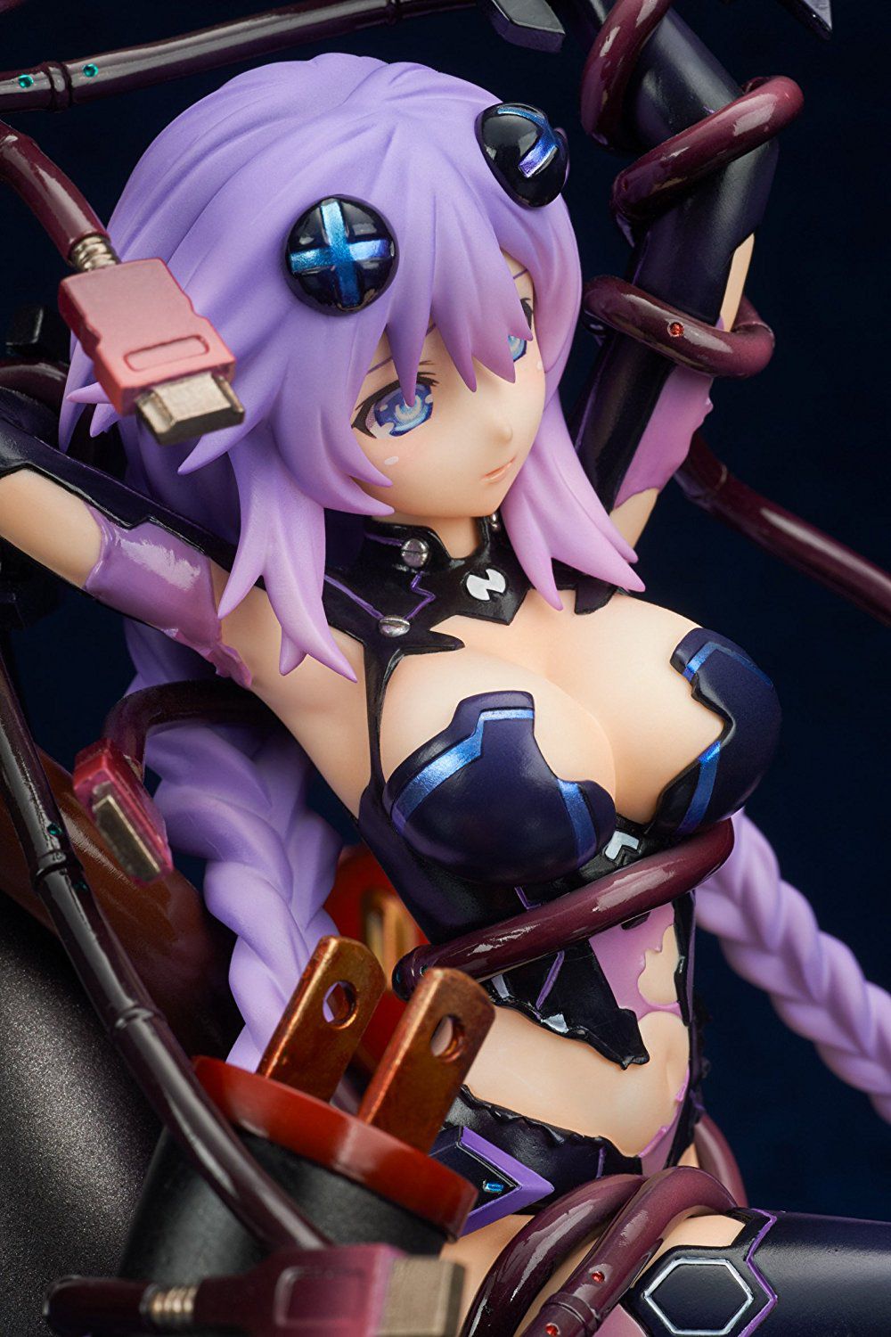 Erotic figure of state that is torn clothes in erotic tentacles of [Neptune] Purple Heart! 16