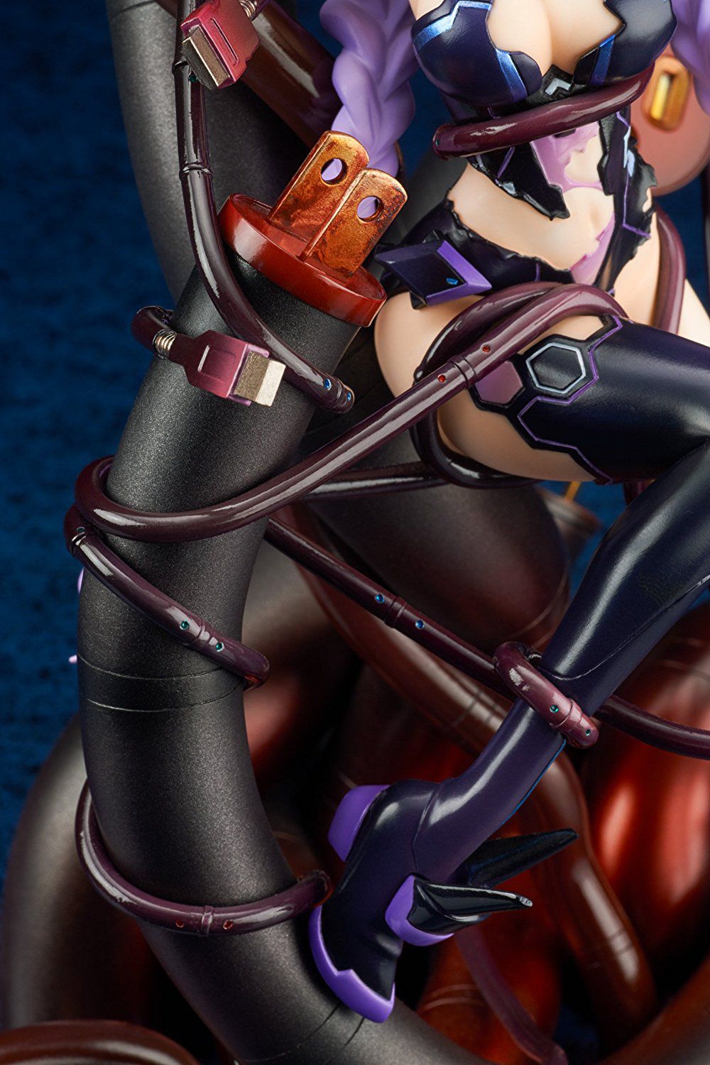 Erotic figure of state that is torn clothes in erotic tentacles of [Neptune] Purple Heart! 20