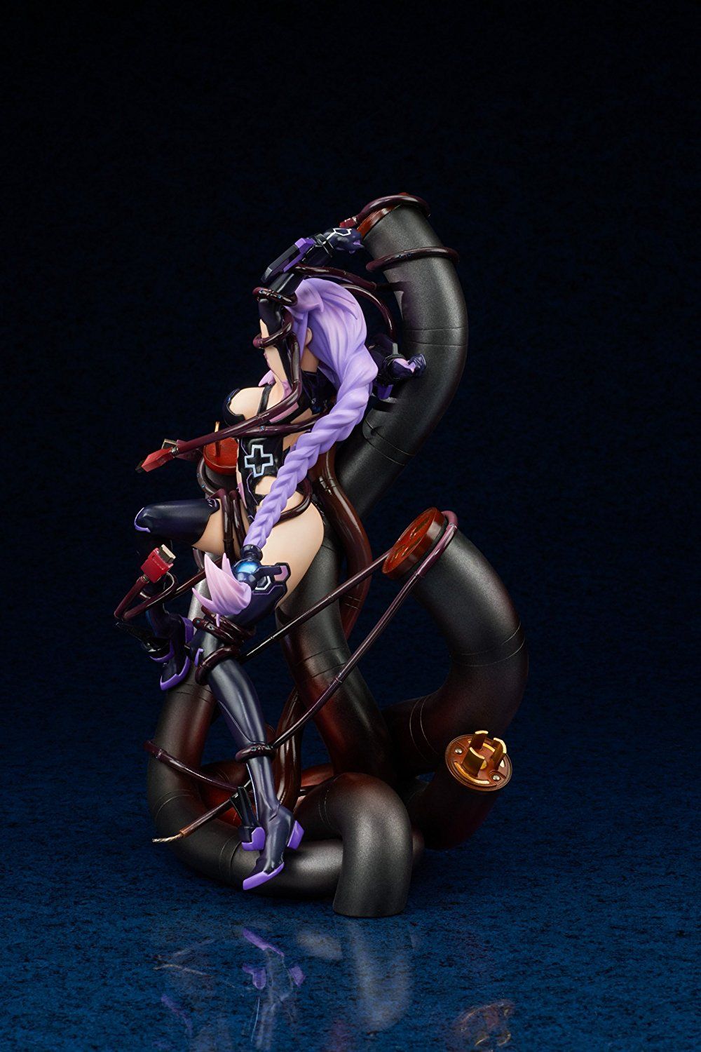 Erotic figure of state that is torn clothes in erotic tentacles of [Neptune] Purple Heart! 6