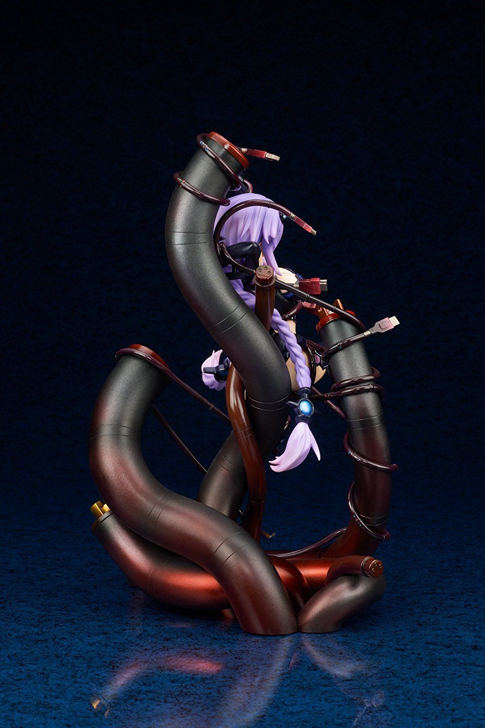 Erotic figure of state that is torn clothes in erotic tentacles of [Neptune] Purple Heart! 9