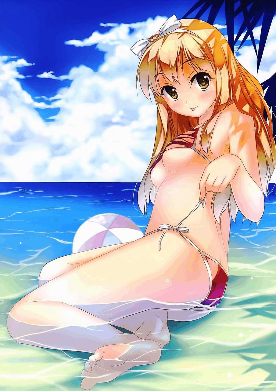 It is not unbearable that the image of the unbearable swimsuit is not bare!! 12