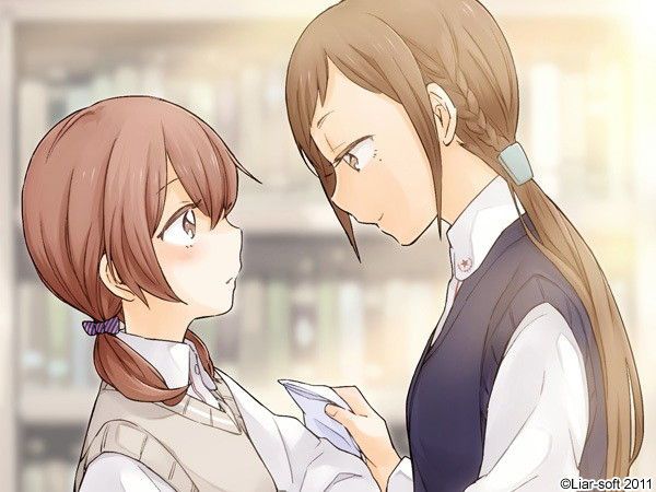 Watch the free CG erotic images &amp; Trial version dl of Yuri Spirits on the rooftop full chorus! 11
