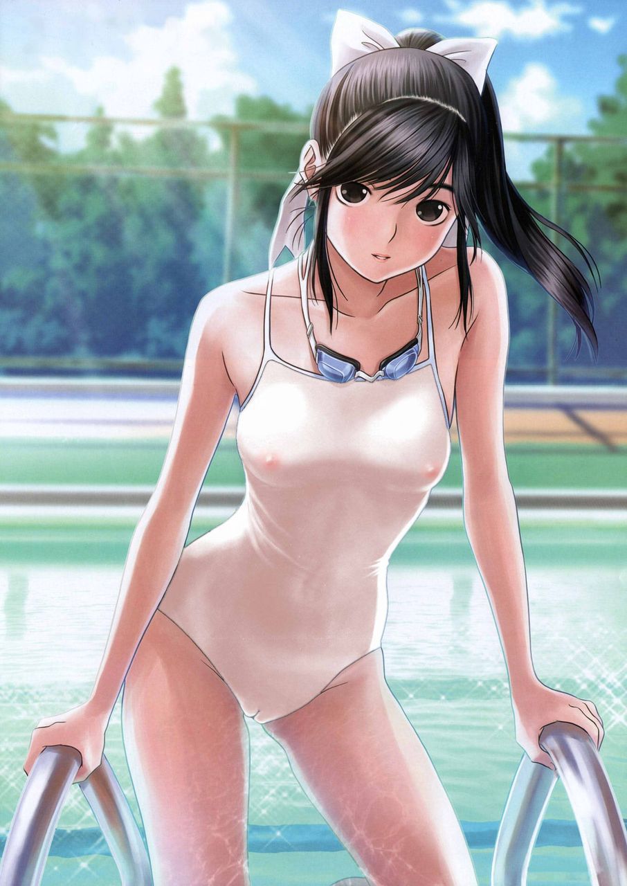 The lewd image of the swimsuit was lost in what. 14