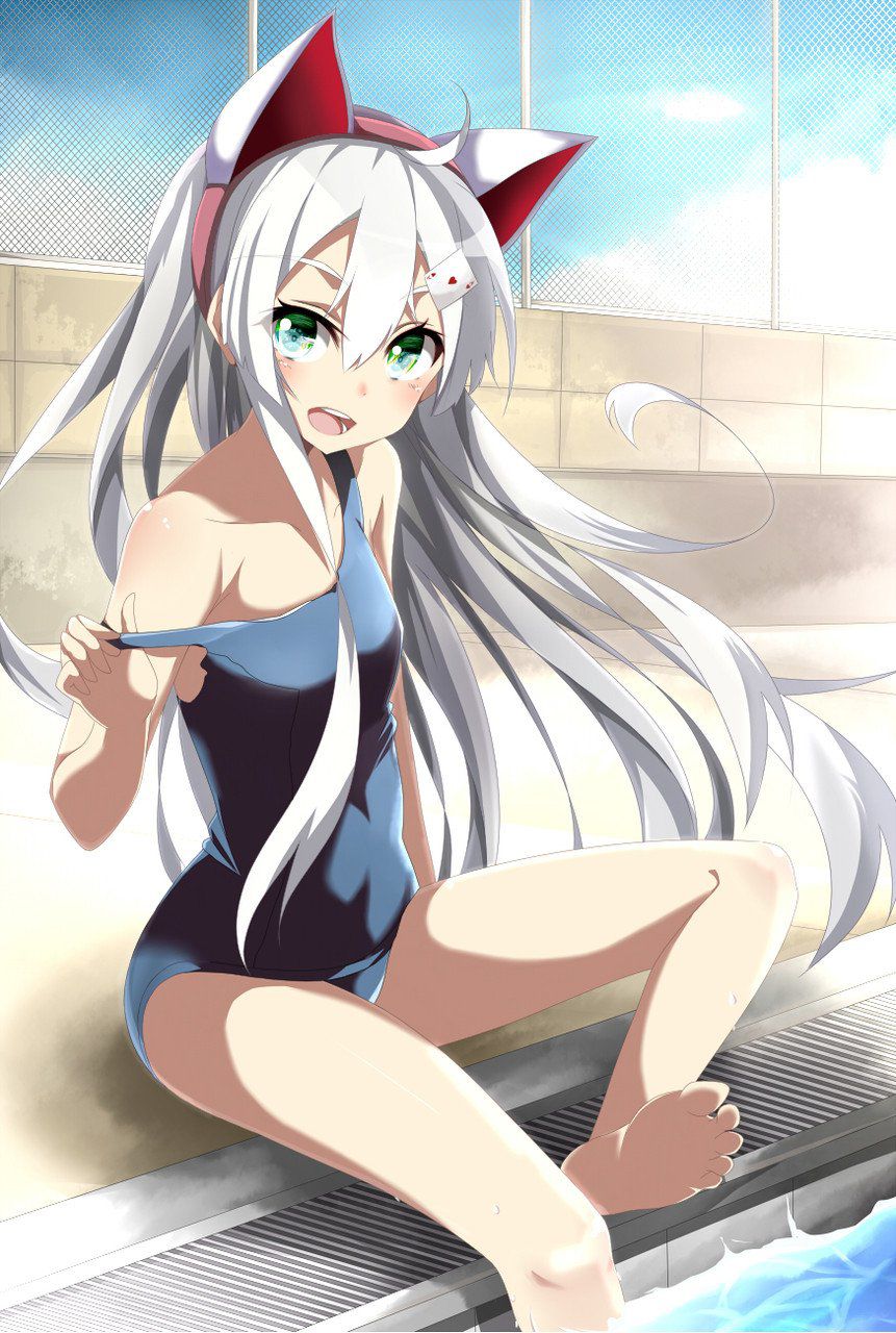 The lewd image of the swimsuit was lost in what. 6