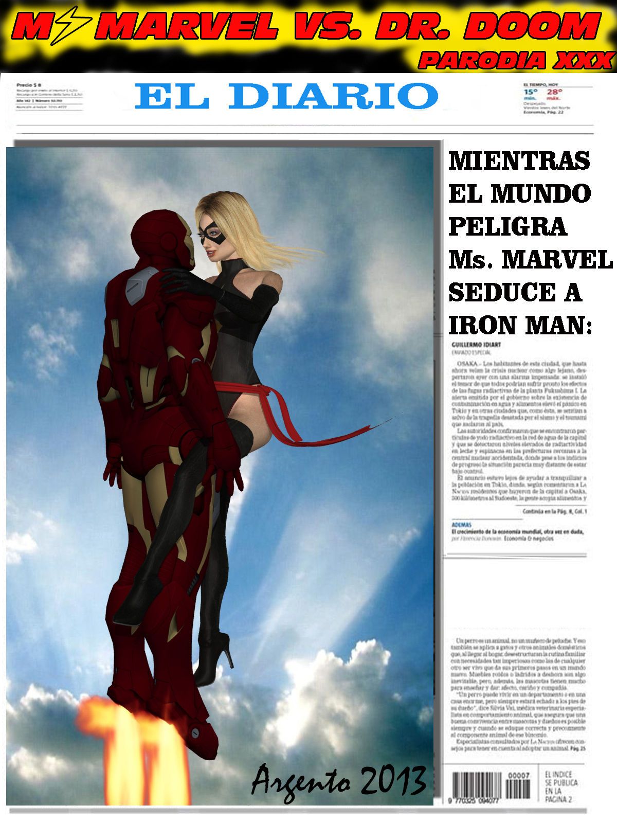 Superheroines XXX by Argento (Spanish) 1