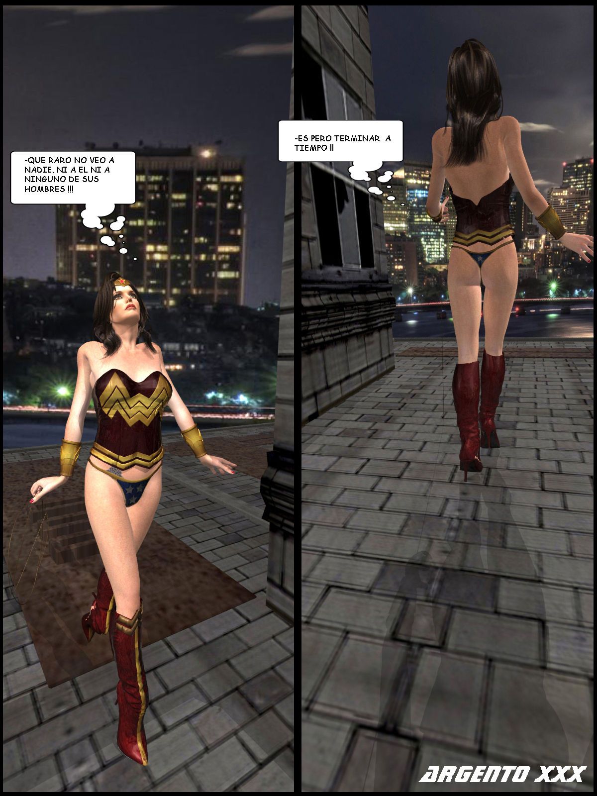 Superheroines XXX by Argento (Spanish) 31