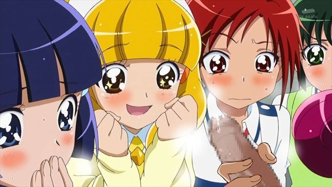 Erotic image that you can see the naughty charm of precure 31