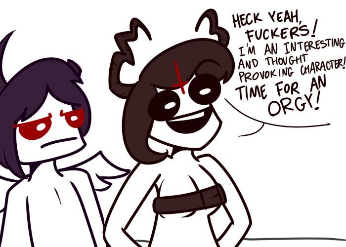 [leathericecream] The Twelve Tasks of Eve (The Binding of Isaac) 166