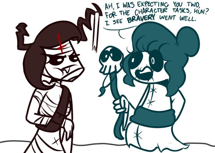 [leathericecream] The Twelve Tasks of Eve (The Binding of Isaac) 23