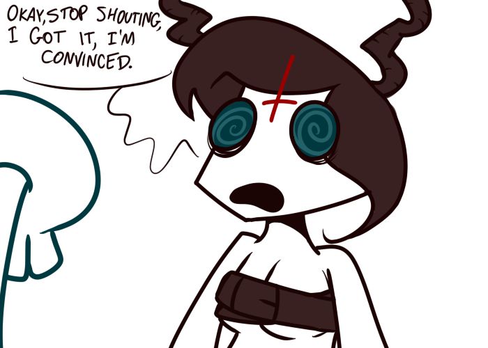 [leathericecream] The Twelve Tasks of Eve (The Binding of Isaac) 27