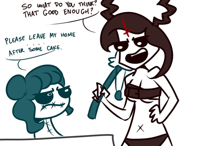 [leathericecream] The Twelve Tasks of Eve (The Binding of Isaac) 34