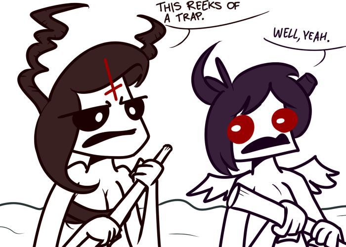 [leathericecream] The Twelve Tasks of Eve (The Binding of Isaac) 40