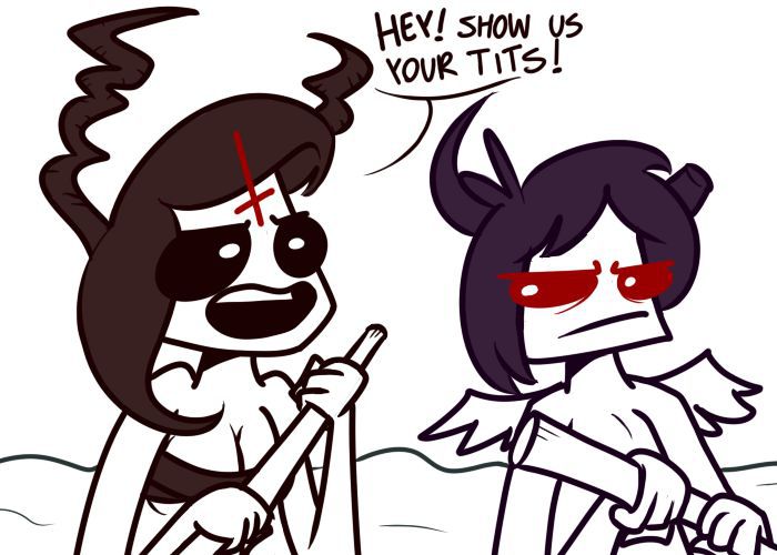 [leathericecream] The Twelve Tasks of Eve (The Binding of Isaac) 42