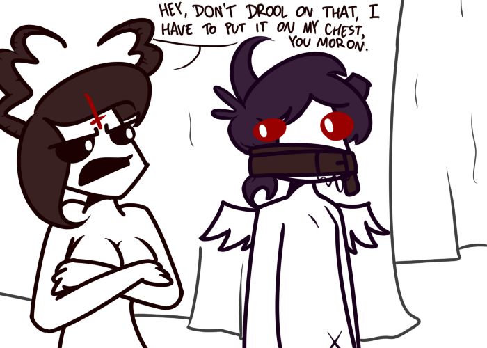 [leathericecream] The Twelve Tasks of Eve (The Binding of Isaac) 69