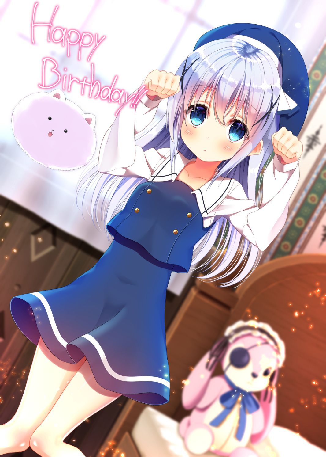[Secondary ZIP] (chino) image of Chino-chan (incense style) 100 pieces of heart to come hopping is the rabbit order? 》 1