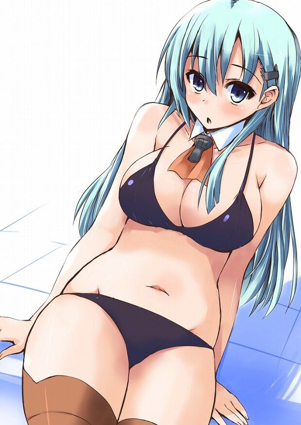 [Kantai Collection] Suzuya of the erotic swimsuit image Summary 3 article eyes 1