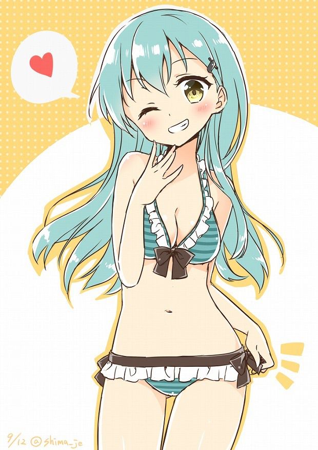 [Kantai Collection] Suzuya of the erotic swimsuit image Summary 3 article eyes 13