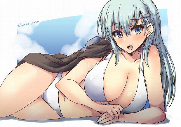 [Kantai Collection] Suzuya of the erotic swimsuit image Summary 3 article eyes 14