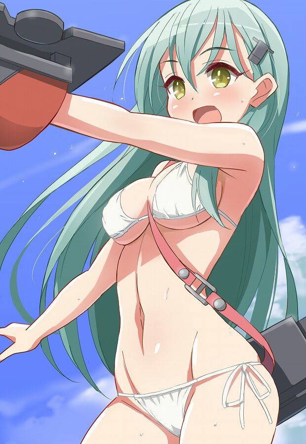 [Kantai Collection] Suzuya of the erotic swimsuit image Summary 3 article eyes 5