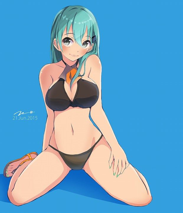 [Kantai Collection] Suzuya of the erotic swimsuit image Summary 3 article eyes 6