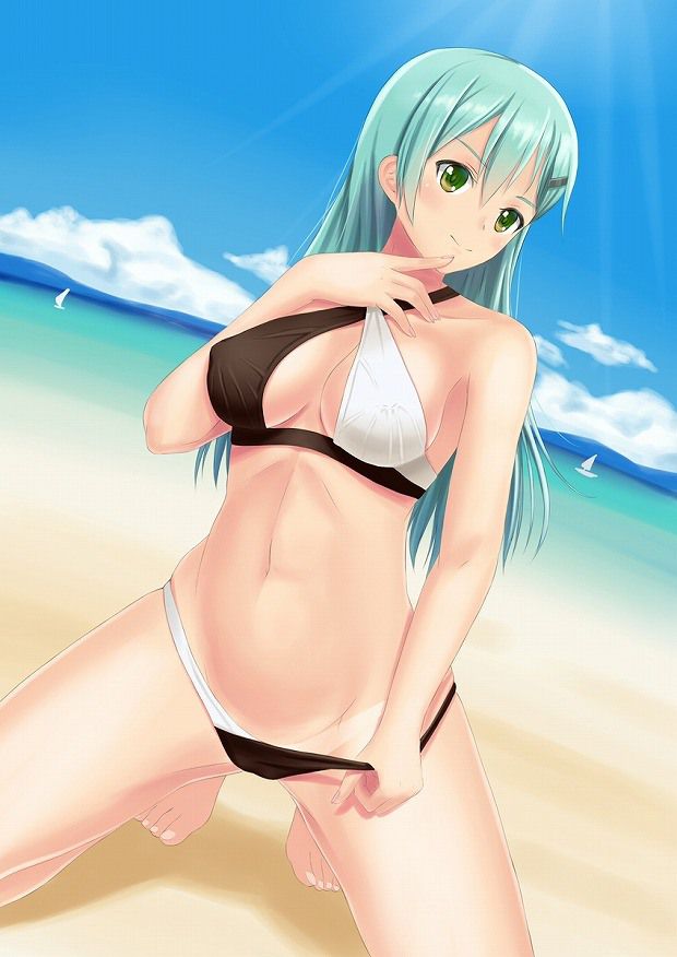 [Kantai Collection] Suzuya of the erotic swimsuit image Summary 3 article eyes 9