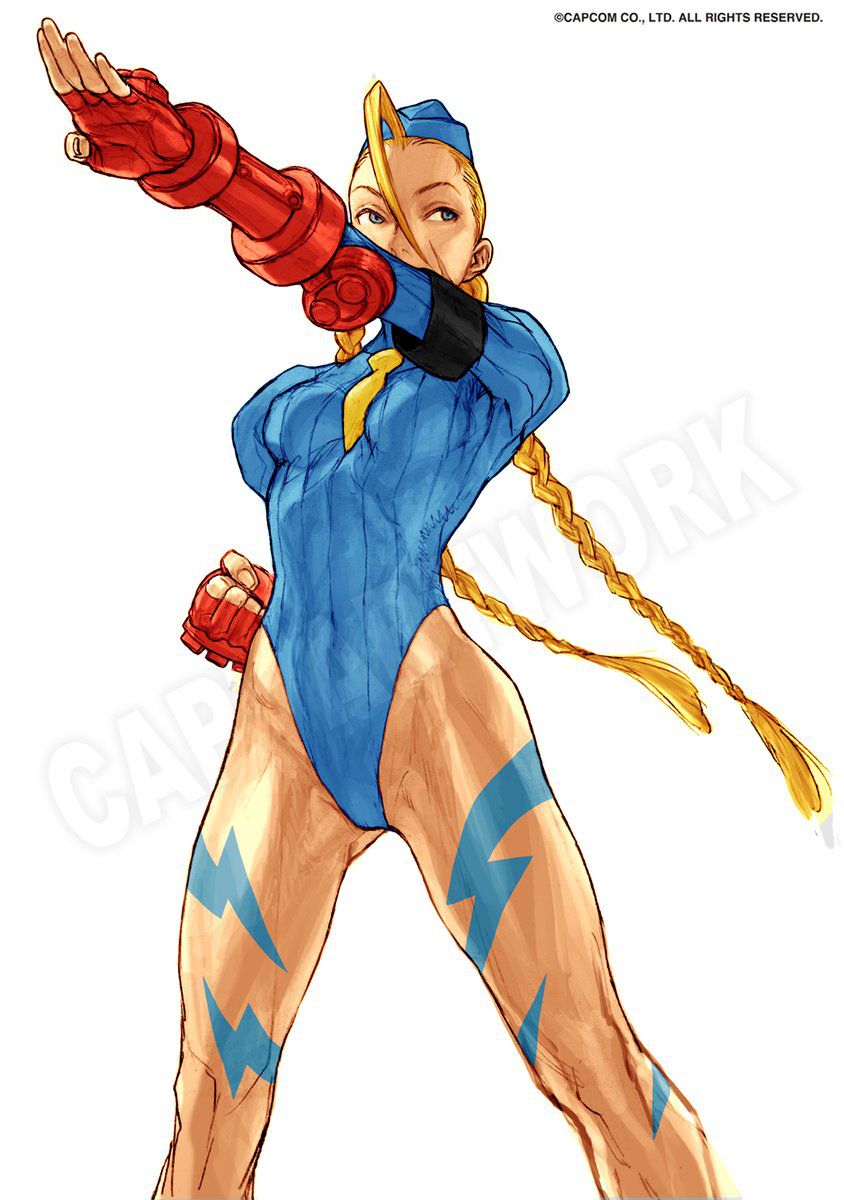 【Good News】Capcom Releases Naughty Illustrations for Cammy's Birthday 3