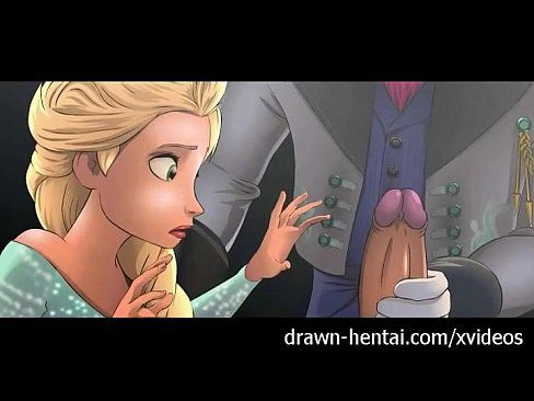Frozen Hentai - Elsa's wet dream - 5 min 8
